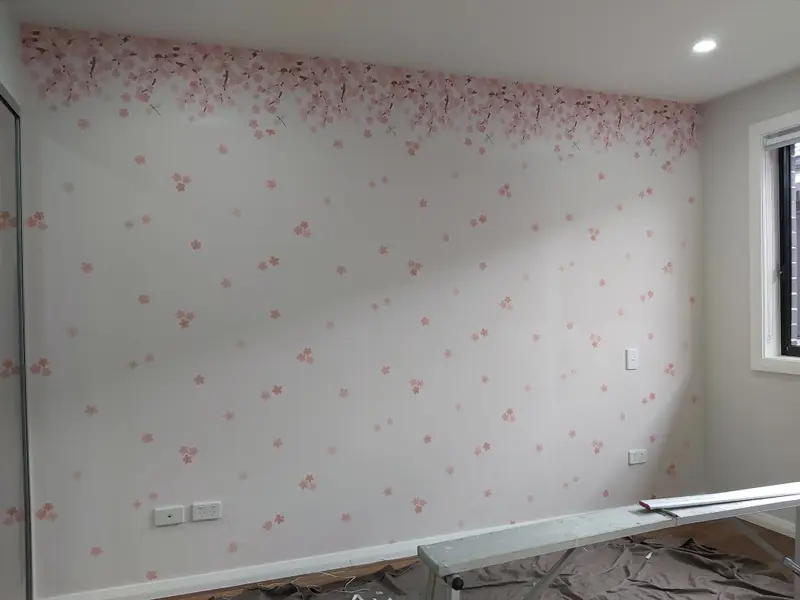 Kids Room Wallpaper Installation