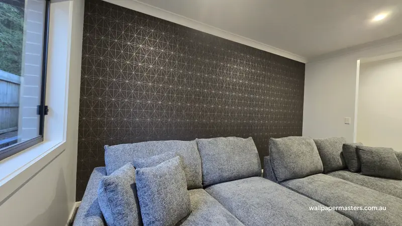 Cinema Wallpaper Installation