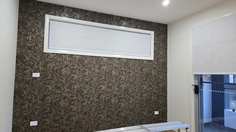 Bedroom Wallpaper Installation