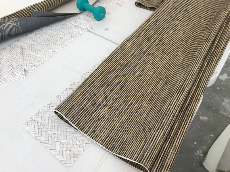 Toilet Wallpaper Installation