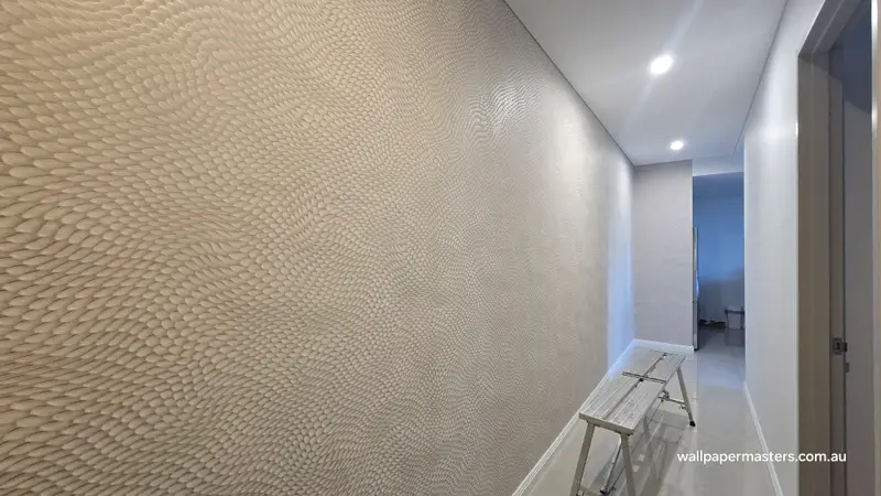 Hallway Wallpaper Installation
