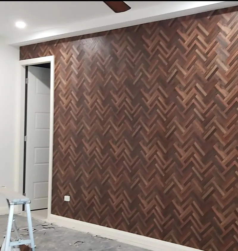 Hallway Wallpaper Installation